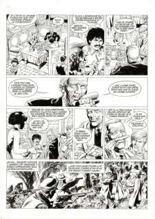 Mitton, Jean-Yves | Mitton, Jean-Yves - Originele pagina - Bloed en Stilte 10 - De dans zonder einde - (1996) | Catawiki