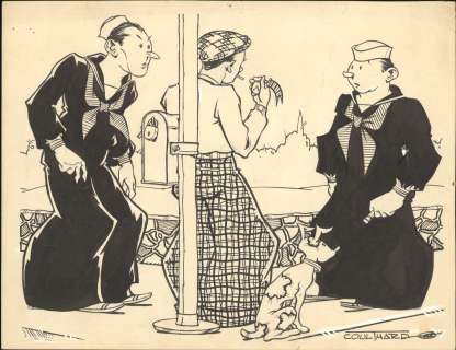 Coulthard-Original Gag Panel | Russ Cochran