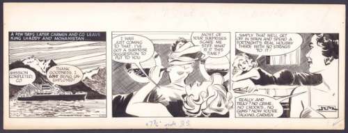 Mazure, Alfred | Mazure, Alfred - Originele strook - Carmen & Co - Castles in Spain C221 - (1957/1959) | Catawiki