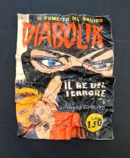 Cristian Bertolotto | Diabolik - Opera unica su argilla di Cristian Bertolotto | Catawiki