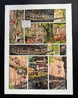 Michel Faure | Faure, Michel - Planche originale (p.43) - Samsara T2 -Secrets - (2009) | Catawiki