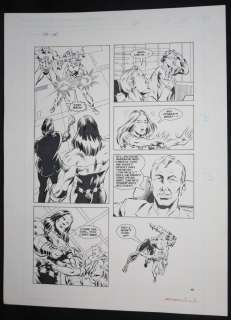 Mike Gustovich, Rik Levins | Justice Machine #17 P.15 / 17 - La - 1988 | Anthony’s Comic Book Art