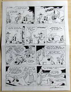 Janvier | Janvier, Michel - Planche originale Rantanplan T2 - Le Parrain - Planche 10 - (1988) | Catawiki