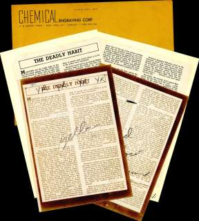 THE DEADLY HABIT, WAR AGAINST CRIME #3, 5 Pc. Collection (Fall 1948) | Russ Cochran