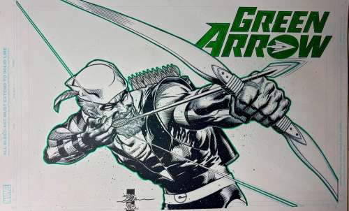 Dexter Vines | Green Arrow Pinup | Dexter Vines