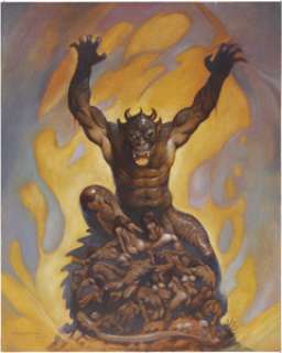 Mike Hoffman SOD Magazine #14 Cover Original Art (Independent Media International, 2000). This macabre cover -