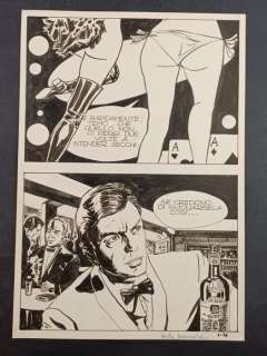 Manara, Milo | Milo Manara - tavola originale Genius n. 1 "Il Morso della Lupa" - Page volante - Exemplaire unique - (1969) | Catawiki