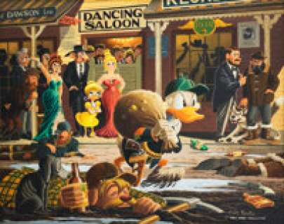 Carl Barks Nobody’s Spending Fool Painting Original Art (1974). What was it about Uncle Scrooge that made him - | Heritage