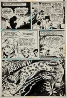 Art Saaf and Nick Cardy Teen Titans #42 Page 11 Original Art (DC, 1972). Deep in the Yucatan jungle, Wonder Girl -