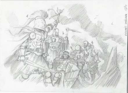 Pontet, Cyril | Pontet, Cyril - Dessin original - Chroniques de la Lune Noire - Empire de la Négation - (2013) | Catawiki