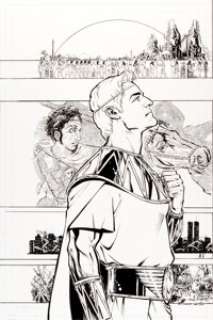 Phil Jimenez Before Watchmen: Ozymandias #2B Cover Original Art (DC, 2012). "I have goals to achieve. Dreams to -