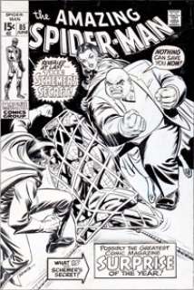 John Romita Sr. The Amazing Spider-Man #85 Kingpin and the Schemer Cover Original Art (Marvel, 1970). The Amazing -