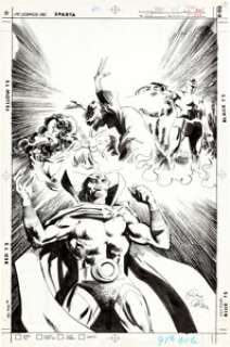 Gene Colan and Klaus Janson Jemm Son of Saturn #3 Cover Original Art (DC, 1984). Comics legend Gene Colan works -