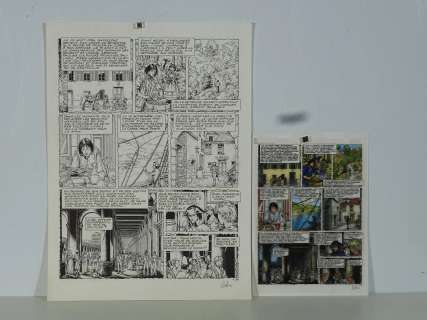 Osi : Napoléon 1 ; Toulon. Planche 16 à l’encre de chine, issue… | misc / divers