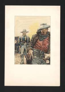 Antonio Hernandez Palacios - Couverture originale - L‘Outlaw - Mac Coy