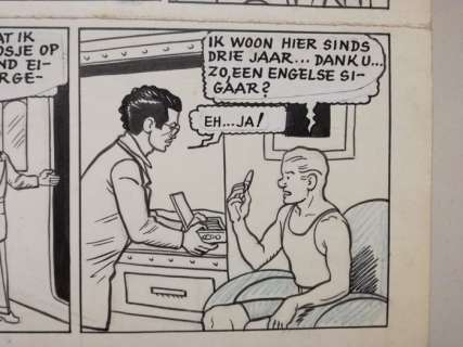 Cheneval, Fernand | Cheneval, Fernand - Originele pagina - Héroic - Les pêcheurs de perles (pag. 2) - (1949) | Catawiki