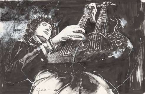 Bill Sienkiewicz | Jimmy Page: Black and White | Bill Sienkiewicz