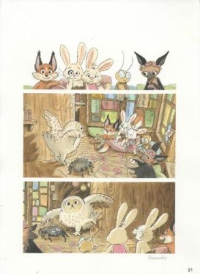 Kerascoët | Au Chant des Grenouilles, Tome 4, Planche 35 | Galerie 9ème Art