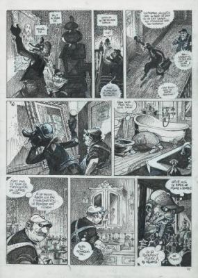 Régis Loisel | La Dernière Maison Juste Avant la Forêt, planche 72 | Galerie 9ème Art