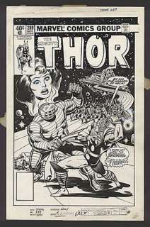 THOR Issue #289 Cover | ComicConnect