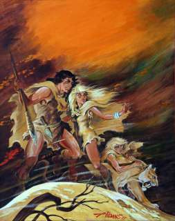 Aidans - Tounga, illustration Ã  la gouache pour la couvert…