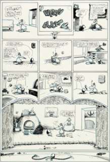 Bobby London The Dirty Duck Book #1 Complete 1-Page Story Original Art (Company & Sons, 1971). London‘s -