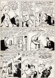 Paul Reinman All-American Comics #89 Unpublished Page 11 Green Lantern Original Art (DC, 1949). Alan Scott -