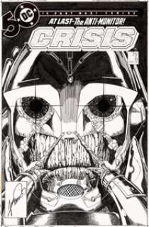 George Perez Crisis on Infinite Earths #6 Cover Original Art (DC, 1985).... | Heritage