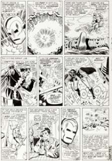 Don Heck and Mike Esposito Tales of Suspense #67 Story Page 12 Original Art (Marvel, 1965)....