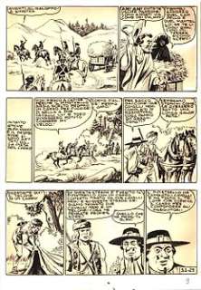 EsseGesse - EsseGesse - Tavola Originale - il Grande Blek #33 "La banda del Pipistrello" - (1956)