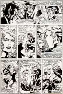 Dave Cockrum The X-Men #100 Story Page 15 Jean Grey Original Art (Marvel, 1976).... | Heritage