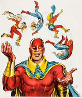  - Joe Simon The Comic Book Makers Book Cover Original Art (Vanguard Productions, 2007)....