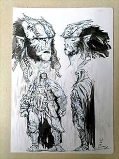 Goux, Denis | Goux, Denis - Dessin original - Orcs et Gobelins - (2022) | Catawiki