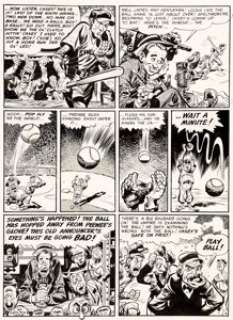 Jack Davis MAD #2 Story Page 4 Original Art (EC Comics, 1952)....