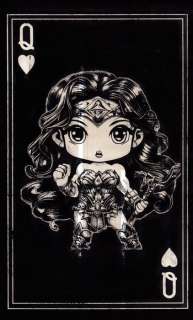 Æ2381 | Wonder Woman - “Queen of Hearts”, 2023 [Inked Series] - Signed + Certificate - (2017/2023) | Catawiki