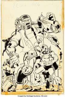 Sal Buscema and Sam Grainger Avengers #69 Cover Original Art (Marvel, 1969).... | Heritage