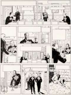 Ted Benoit Blake et Mortimer L‘Affaire Francis Blake #13 Planche 29 (Editions Blake & Mortimer, 1996). Un -