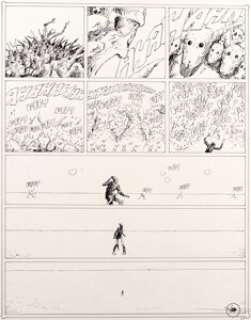 Philippe Druillet Vuzz Chapitre #6 Planche 6 (Dargaud, 1974).... | Heritage