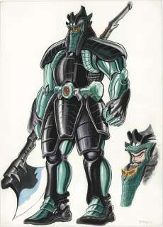 Go Nagai Hand-Drawn Color Illustration | Mandarake (Big Web)