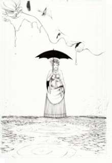 Amy Reeder Hadley and Richard Friend Madame Xanadu #8 Cover Original Art Group of 3 (DC, 2009). A gorgeous -