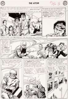 Gil Kane And Murphy Anderson | The Atom #6 Story Page 3 Original Art (DC, 1963). | Heritage