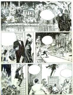 Manara, Milo | LE DéCLIC Planche originale à l’encre de Chine n°23, extraite | Cornette de St Cyr