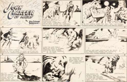 John Coleman Burroughs - John Carter of Mars