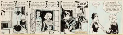 Milton Caniff | Terry And The Pirates Daily Strip Daté 9-5-36 (Chicago Tribune, 1936). Milton Caniff Terry And The Pirates Daily Original Art Comic Strip Dated 5-9-36 (Chicago Tribune, 1936). | Heritage