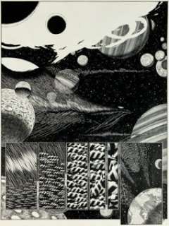 Andreas - Cromwell Stone Planche 17 (Editions Michel Deligne, 1984). Andreas Cromwell Stone Story Page 17 Original Art (Editions Michel Deligne, 1984).