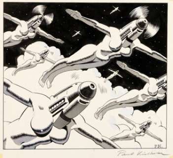 Kirchner, Paul - Paul Kirchner Screw Magazine #370 Cover Original Art (Al Goldstein)....