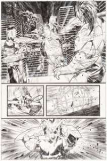 Scalera, Matteo - Matteo Scalera Secret Avengers #30 Story Page 17 Original Art (Marvel, 2012)....