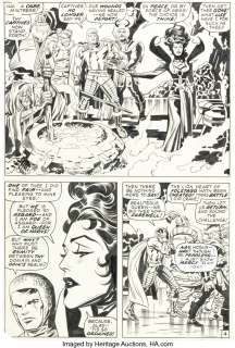 Kirby, Jack | Jack Kirby and Bill Everett Thor #175 Story Page 4 Original Art (Marvel, 1970).... | Heritage