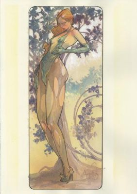 Yannick Corboz | Illustration de Poison Ivy | Galerie 9ème Art