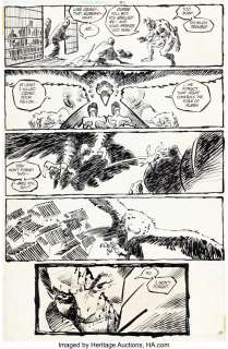 Miller, Frank | Frank Miller Ronin #1 Story Page 10 Original Art (DC, 1983).... (Total: 2 Original Art) | Heritage
